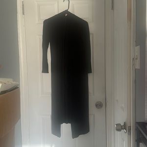 ✨Long black cardigan ✨